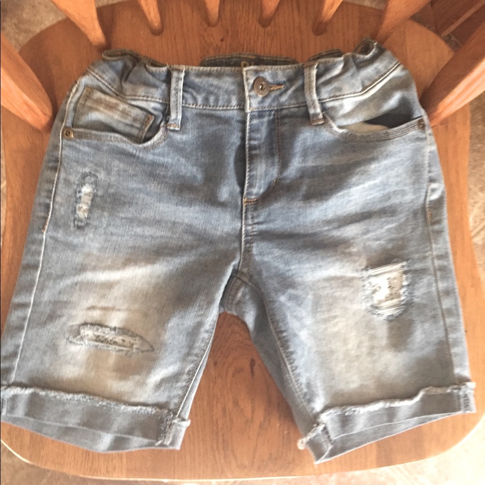 Girls True Craft Denim Shorts